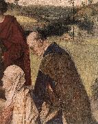 BOUTS, Dieric the Elder The Entombment (detail) fg oil painting